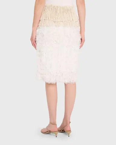 Diotima Bambola Chiffon Pencil Skirt | Thumbnail 3