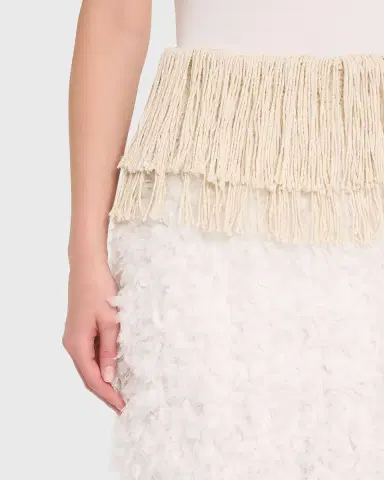 Diotima Bambola Chiffon Pencil Skirt | Thumbnail 5