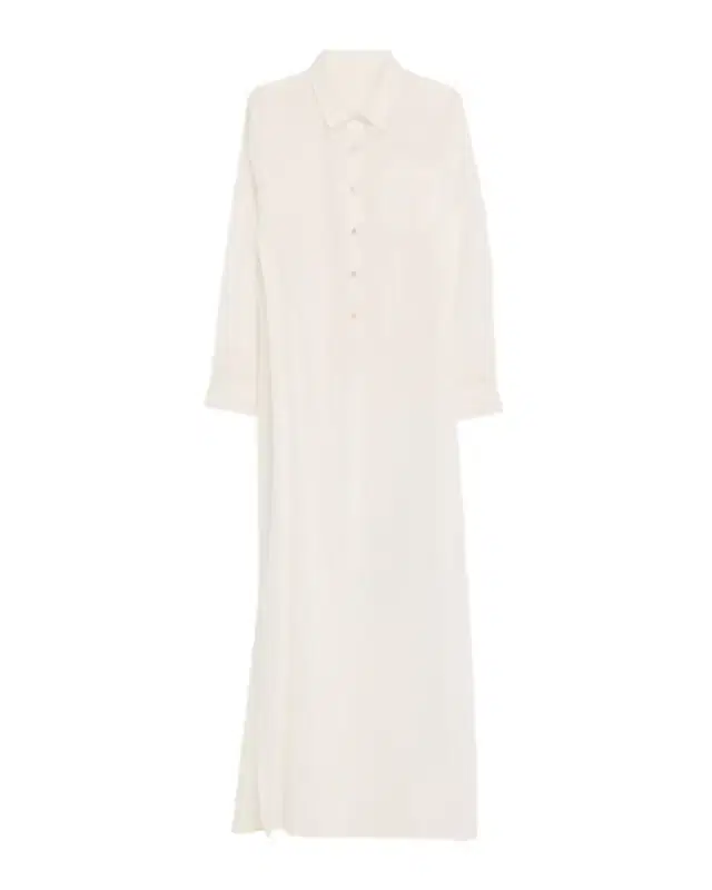 Nili Lotan Mina Cotton Maxi Shirtdress