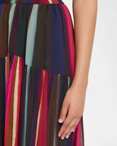 Christopher John Rogers Louie Stripe Plisse Balloon-Leg Pants | Thumbnail 5 Christopher John Rogers Louie Stripe Plisse Balloon-Leg Pants | Thumbnail 5