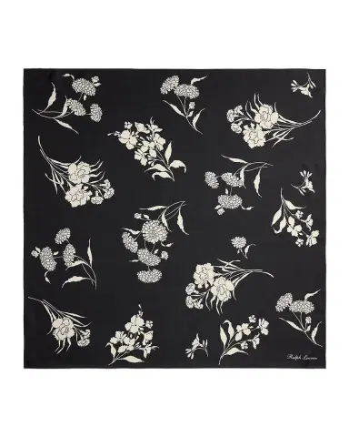 Ralph Lauren Collection Wild Rose Floral Silk Scarf | Thumbnail 3 Ralph Lauren Collection Wild Rose Floral Silk Scarf | Thumbnail 3