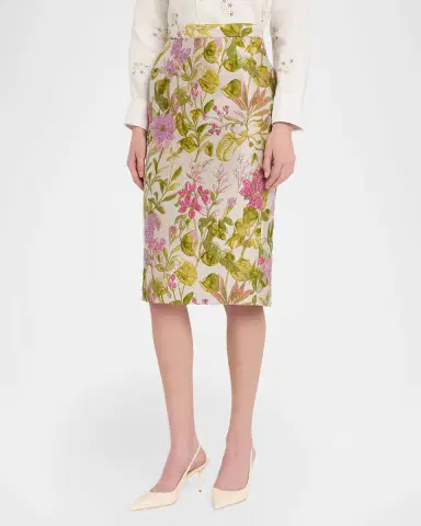 Libertine Dianthus Classic Pencil Skirt | Thumbnail 3 Libertine Dianthus Classic Pencil Skirt | Thumbnail 3