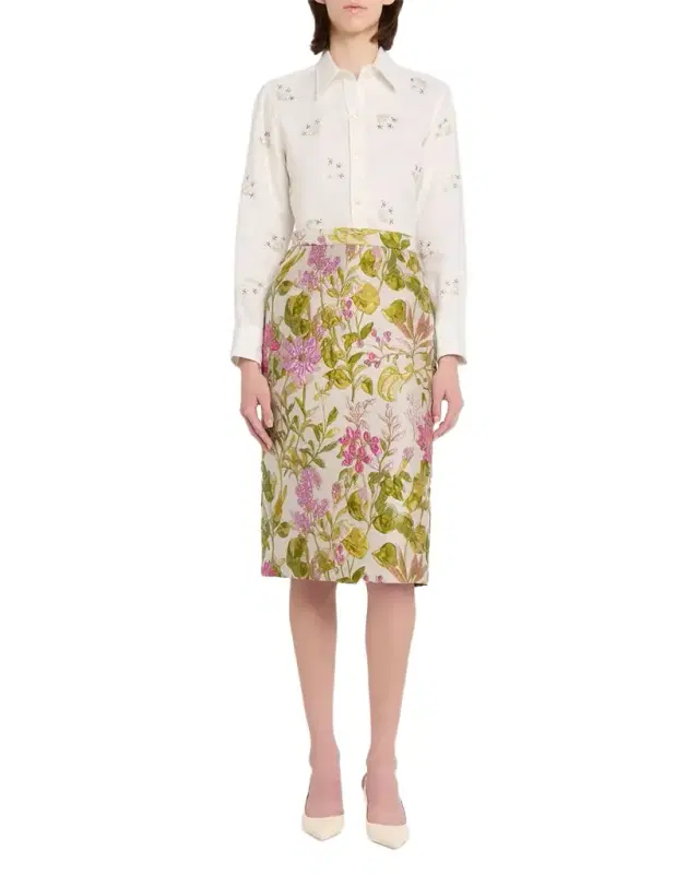 Dianthus Classic Pencil Skirt