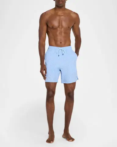 Peter Millar Men's Nautical Rope Swim Trunks | Thumbnail 2 Peter Millar Men's Nautical Rope Swim Trunks | Thumbnail 2