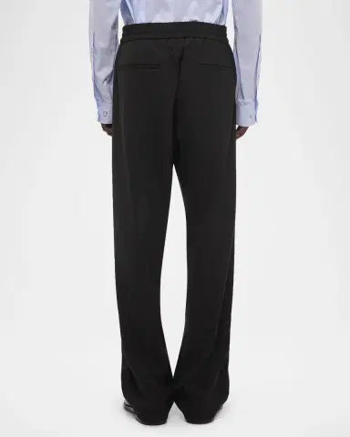 Helmut Lang Men's HL001 Wool Pull-On Trousers | Thumbnail 3 Helmut Lang Men's HL001 Wool Pull-On Trousers | Thumbnail 3