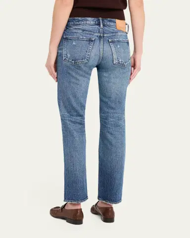 Moussy Vintage Farmingdale Slim Straight Jeans | Thumbnail 7 Moussy Vintage Farmingdale Slim Straight Jeans | Thumbnail 7