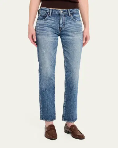 Moussy Vintage Farmingdale Slim Straight Jeans | Thumbnail 8 Moussy Vintage Farmingdale Slim Straight Jeans | Thumbnail 8