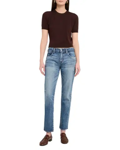 Moussy Vintage Farmingdale Slim Straight Jeans | Thumbnail 1 Moussy Vintage Farmingdale Slim Straight Jeans | Thumbnail 1