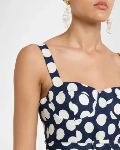 Cara Cara Etna Belted Polka Dot Mini Dress | Thumbnail 5 Cara Cara Etna Belted Polka Dot Mini Dress | Thumbnail 5