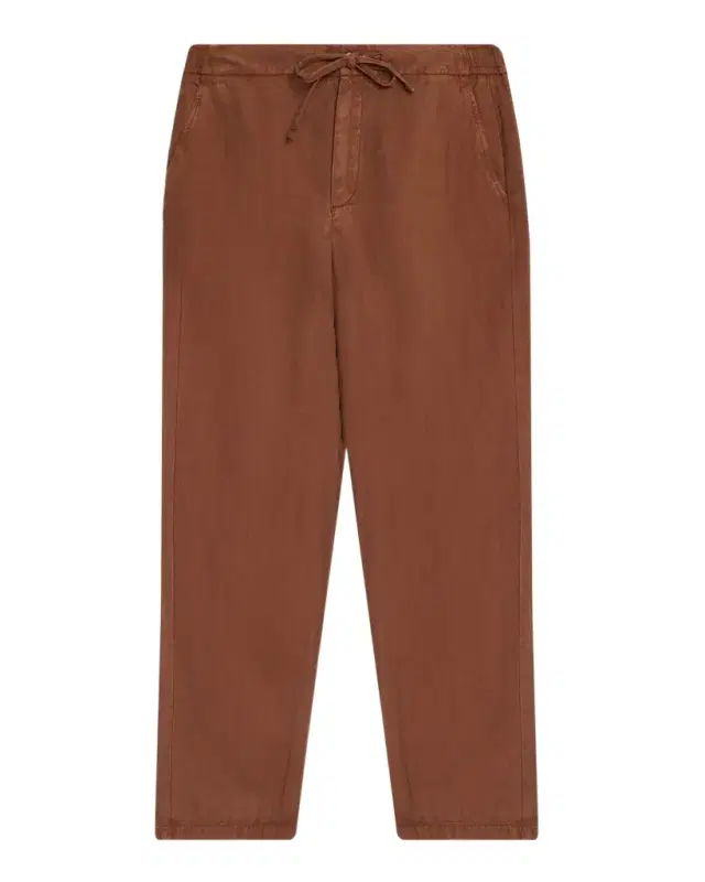 Frescobol Carioca Men 's Mendes Linen Blend Drawstring Pants