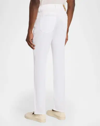 Boglioli Men's Slim Fit Cotton Stretch Five-Pocket Pants | Thumbnail 3 Boglioli Men's Slim Fit Cotton Stretch Five-Pocket Pants | Thumbnail 3