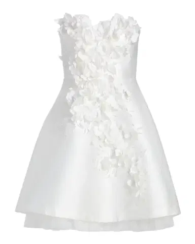 BADGLEY MISCHKA Flower Applique A-Line Mini Dress | Thumbnail 1 BADGLEY MISCHKA Flower Applique A-Line Mini Dress | Thumbnail 1