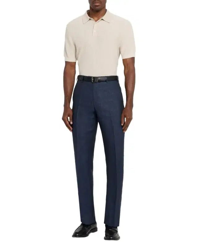 Zanella Men 's Parker Linen Trousers