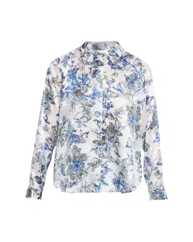 L'Agence Tyler Silk Button-Front Blouse | Thumbnail 1 L'Agence Tyler Silk Button-Front Blouse | Thumbnail 1