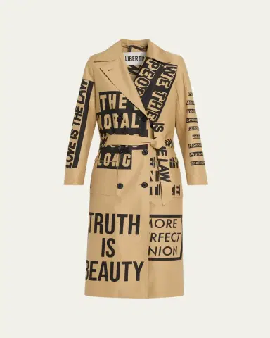 Libertine Democracy Lean Trench Coat | Thumbnail 5