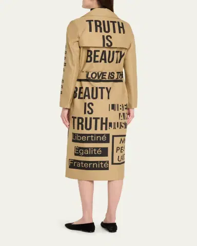 Libertine Democracy Lean Trench Coat | Thumbnail 7