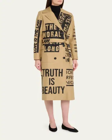 Libertine Democracy Lean Trench Coat | Thumbnail 8