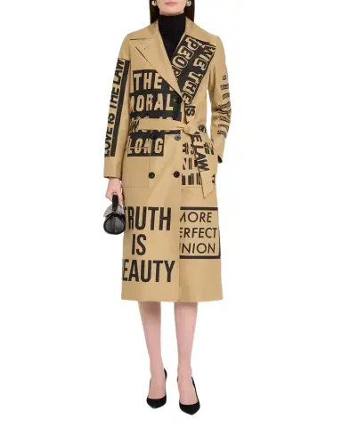 Libertine Democracy Lean Trench Coat | Thumbnail 1