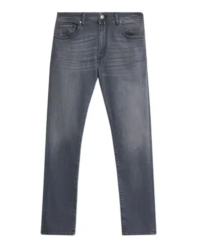 Jacob Cohen Men's Slim Stretch Grey Denim Jeans | Thumbnail 1 Jacob Cohen Men's Slim Stretch Grey Denim Jeans | Thumbnail 1