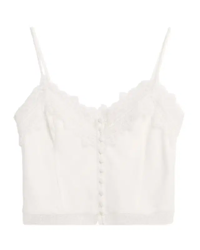 Ramy Brook Ayda Lace-Trim Linen Tank Top