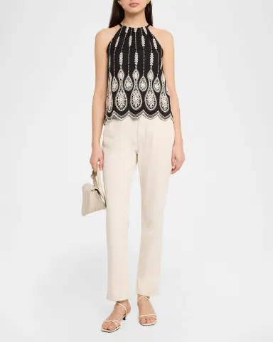Ramy Brook Selina Embroidered Tank Top | Thumbnail 2 Ramy Brook Selina Embroidered Tank Top | Thumbnail 2