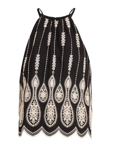 Ramy Brook Selina Embroidered Tank Top | Thumbnail 1 Ramy Brook Selina Embroidered Tank Top | Thumbnail 1
