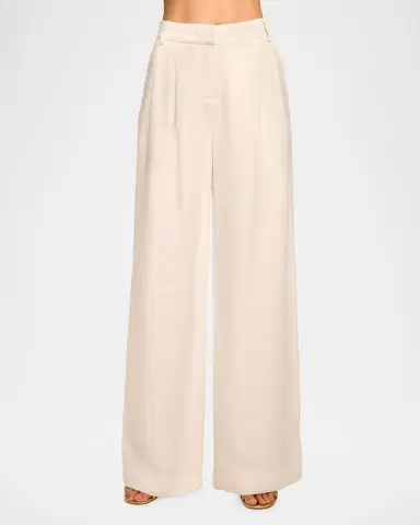 Ramy Brook Oscar Pleated Linen Pants | Thumbnail 4 Ramy Brook Oscar Pleated Linen Pants | Thumbnail 4