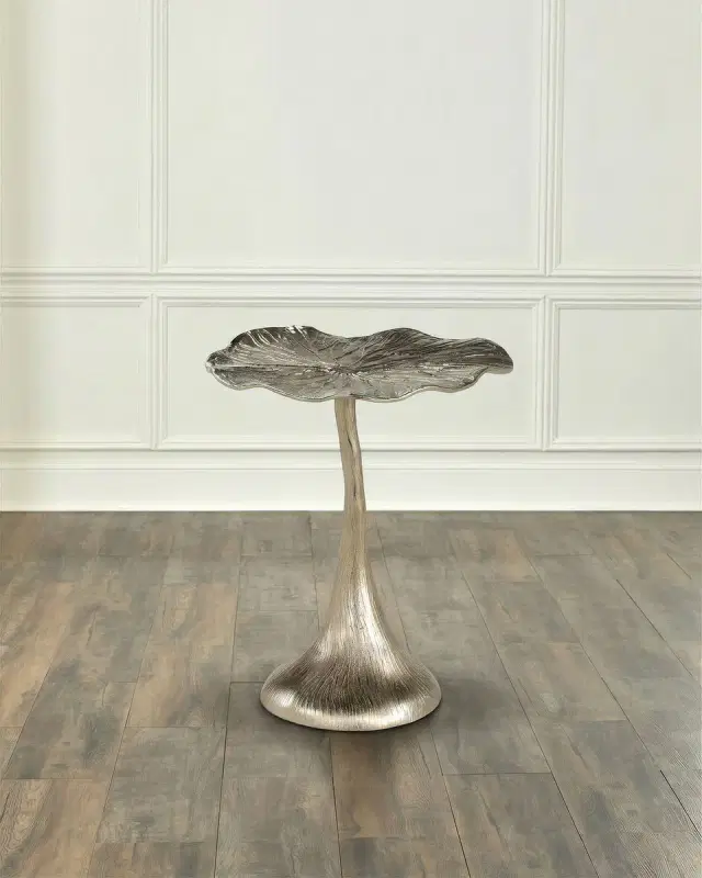 John-Richard Collection Lily Pad Accent Table, Small