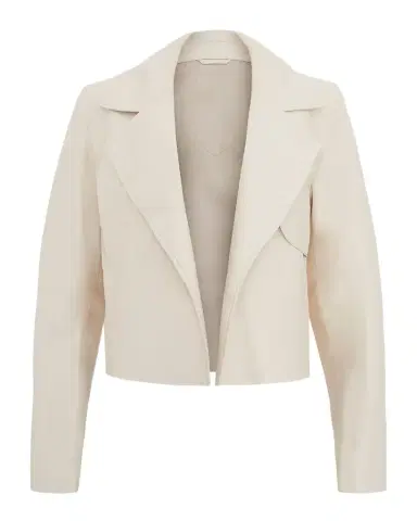 Gorski Select Lamb Leather Open-Front Jacket | Thumbnail 1