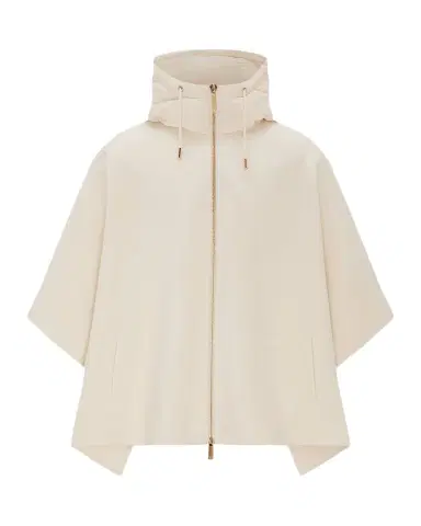 Gorski Cashmere And Wool Hooded Poncho | Thumbnail 1