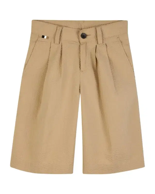 Boy's Cotton Bermuda Shorts, Size 8