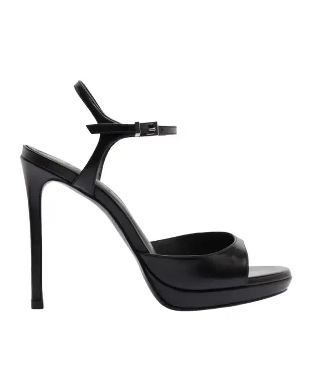 Schutz Scarlett Leather Platform Sandals