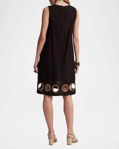 Frances Valentine Lilly Sleeveless Cutout Shift Dress | Thumbnail 3