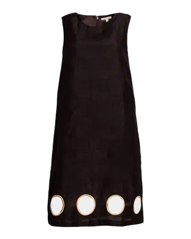 Frances Valentine Lilly Sleeveless Cutout Shift Dress | Thumbnail 1