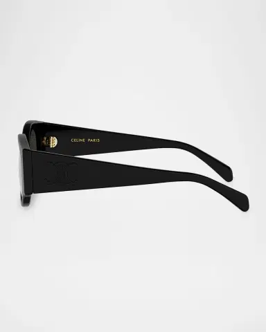Celine Triomphe Stamp 50mm Round Sunglasses | Thumbnail 3