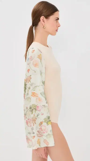 Maison Margiela Floral Sleeve Bodysuit | Thumbnail 4