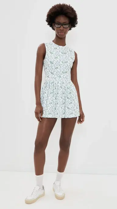 Byrdie Golf Social Wear P-Town Pleated Mini Dress | Thumbnail 5