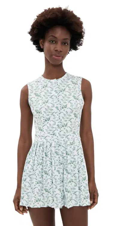 Byrdie Golf Social Wear P-Town Pleated Mini Dress | Thumbnail 1