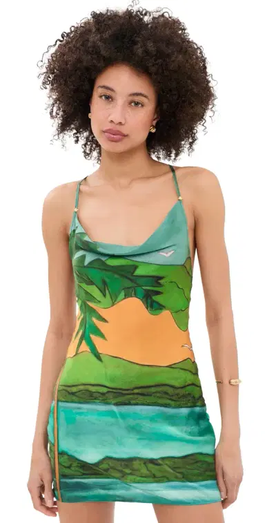 Donde Esteban Magdalena Silk Mini Dress ulti | Thumbnail 1