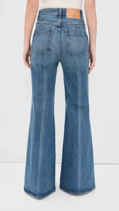 Ulla Johnson Odelia Jeans Danube | Thumbnail 3 Ulla Johnson Odelia Jeans Danube | Thumbnail 3