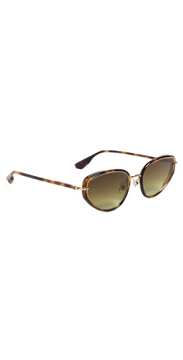 Krewe Leah Sunglasses 18k & Maple One Size