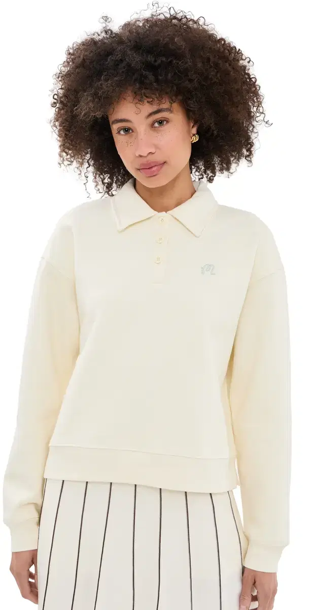Malbon Teresa weatshirt Cream