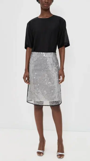 IRO Maylis Skirt Transparent | Thumbnail 5 IRO Maylis Skirt Transparent | Thumbnail 5