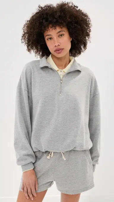 State & Lake Rhodes Sweatshirt Heather Grey M | Thumbnail 2