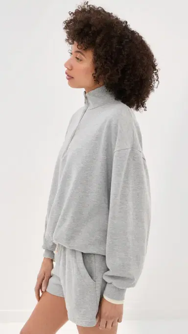 State & Lake Rhodes Sweatshirt Heather Grey M | Thumbnail 4