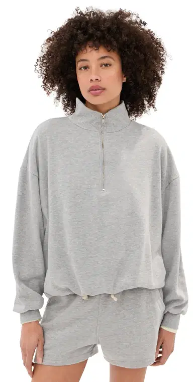State & Lake Rhodes Sweatshirt Heather Grey M | Thumbnail 1
