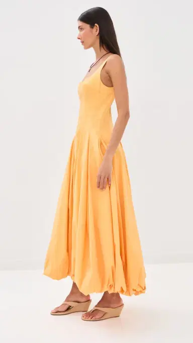 Simkhai Hally Bubble Dress Mango 8 | Thumbnail 4