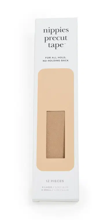 Bristols 6 Nippies Pre-Cut Tape Creme One Size | Thumbnail 1