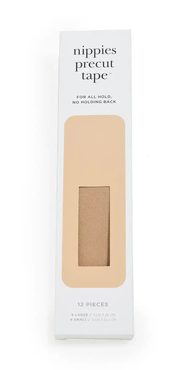 Bristols 6 Nippies Pre-Cut Tape Creme One Size