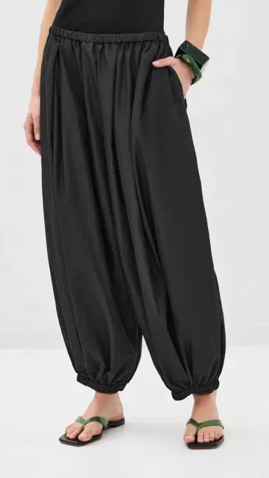 Tibi Summer Nylon Zeppelin Pants Black | Thumbnail 2 Tibi Summer Nylon Zeppelin Pants Black | Thumbnail 2